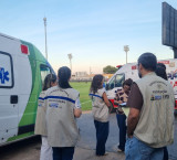 Vigilância Sanitária inspeciona Arena Dutrinha para garantir segurança nos jogos da Série D